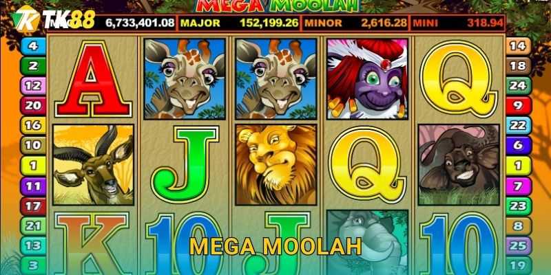 Mega Moolah Tk88 sh – Tỷ Phú Progressive