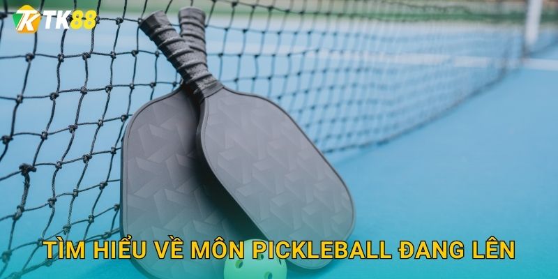 Tìm hiểu về môn pickleball đang lên